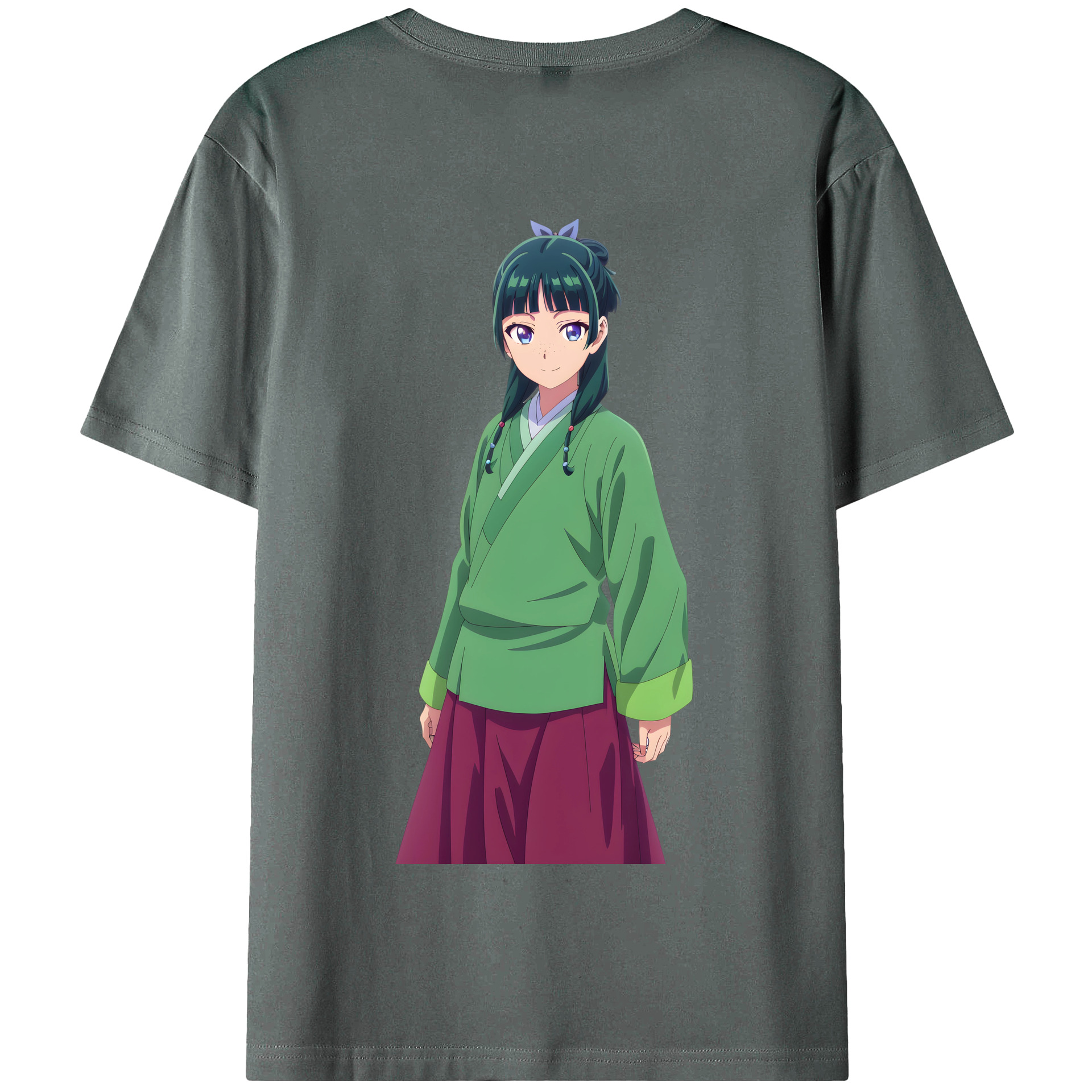（画像用） 薬屋のひとりごと The Apothecary Diaries 綿100％半袖Tシャツ（背面プリント）
